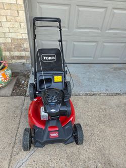 Toro lawn mower 21"
