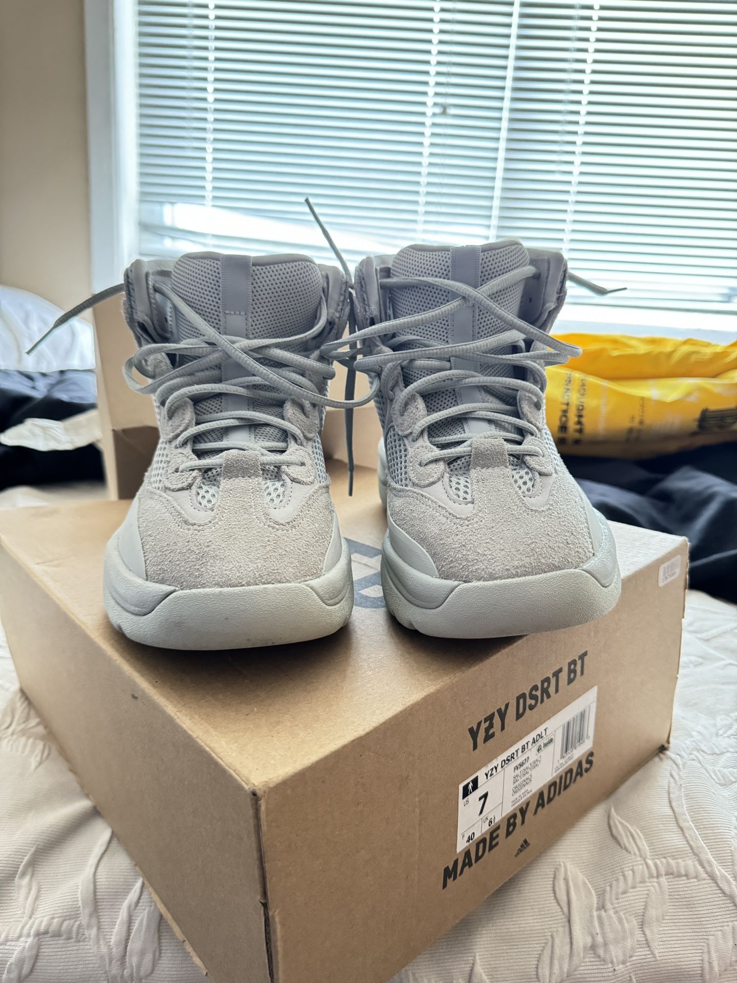 Dsrt Bt Yeezy Desert Storm Boots Adidas Yeezy Desert Boot Salt