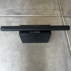 Samsung Sound Bar And Bluetooth Subwoofer 