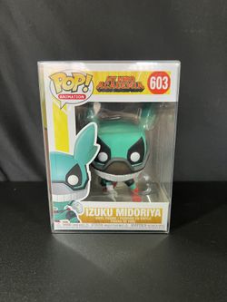 Izuku Midoriya Funko Pop With Protector