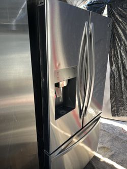 Kenmore Fridge Stainless Steel/ Working Perfect / 1 Month Warranty 