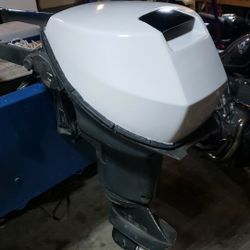 70s Johnson 9.5 Outboard Motor