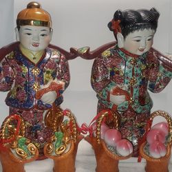 Chinese Porcelain Dolls 