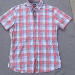 Lee Men’s Plaid Shirt, Medium