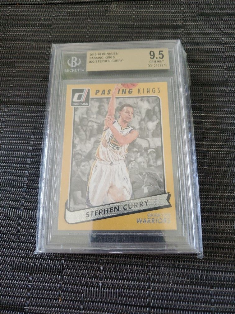 Warriors Stephen Curry Grade Card