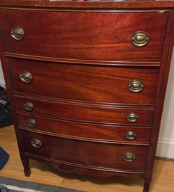 Dresser set & Mirror