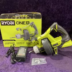 🧰🛠RYOBI ONE+ 18V Hybrid Drain Auger-LIGHTLY USED/LIKE NEW!(Tool Only)-$65!🧰🛠