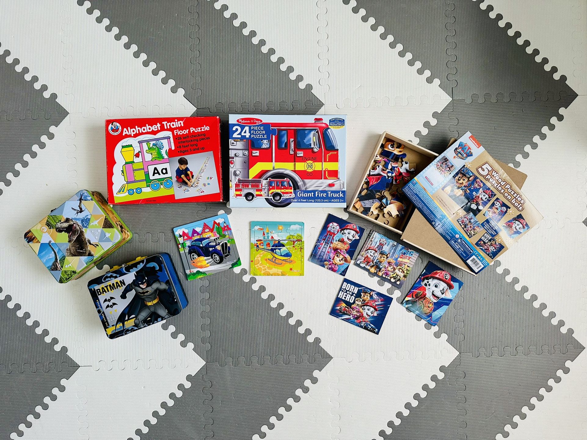 11 Puzzles & 2 Lunch Boxes