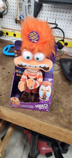 Inside Out 2 "Shaking with Anxiety" Talking Plush Toy - Working w/ Box