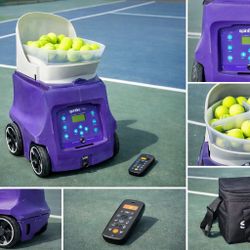Spinfire Pro 2 Tennis Ball Machine + Remote + Carry Bag
