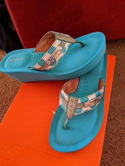 Sandalias Marca Coah Auténtica Size 5