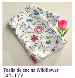 TOALLA WILDFLOWER DE PRINCESS HOUSE 🌼🌼🌼