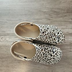 Knock Off Lepoard Crocs From Walmart 