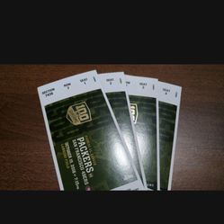 Green Bay packers tickets