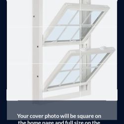 *Brand New* Vinyl Windows Single  Or Double Hung Grids Or Clear In Many Sizes!!