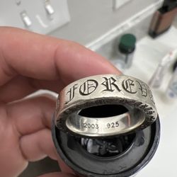 Chrome Hearts Ch Forever Ring Sz 8 