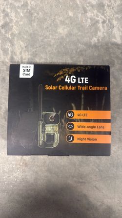 4G LTE Solar Cellular Trail Camera