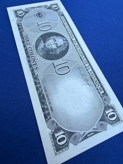 Billete de El Salvador Diez Colones de 1996