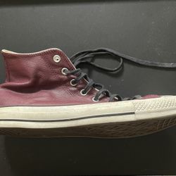 Leather Converse 