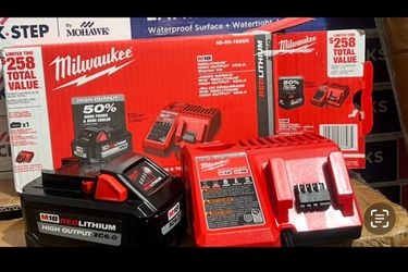 Milwaukee Starter Kit 6.0 AH