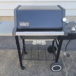 WEBER Genesis Silver A Propane Gas BBQ Grill (No Tank, No Cover)