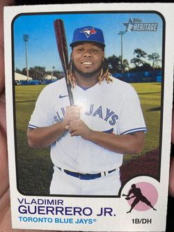 VLADIMIR GUERRERO JR. 2022 TOPPS HERITAGE #269 TORONTO BLUE JAYS