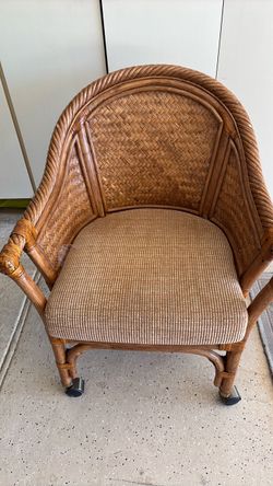 Wicker chairs