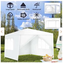10 ft. x 10 ft. Outdoor Side Walls Canopy Tent