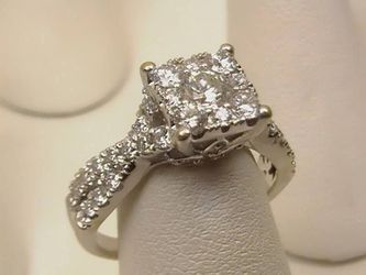 14k WHT Gold Engagement Ring