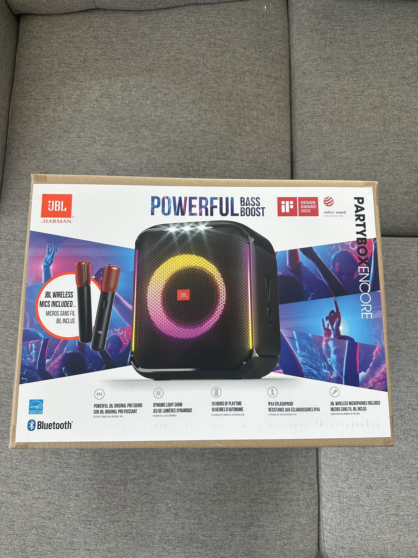 JBL PartyBox Encore Karaoke Bluetooth Party Speaker