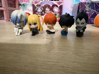 Death note mini chibi figures