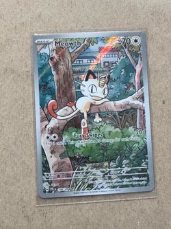 Meowth Pokemon card