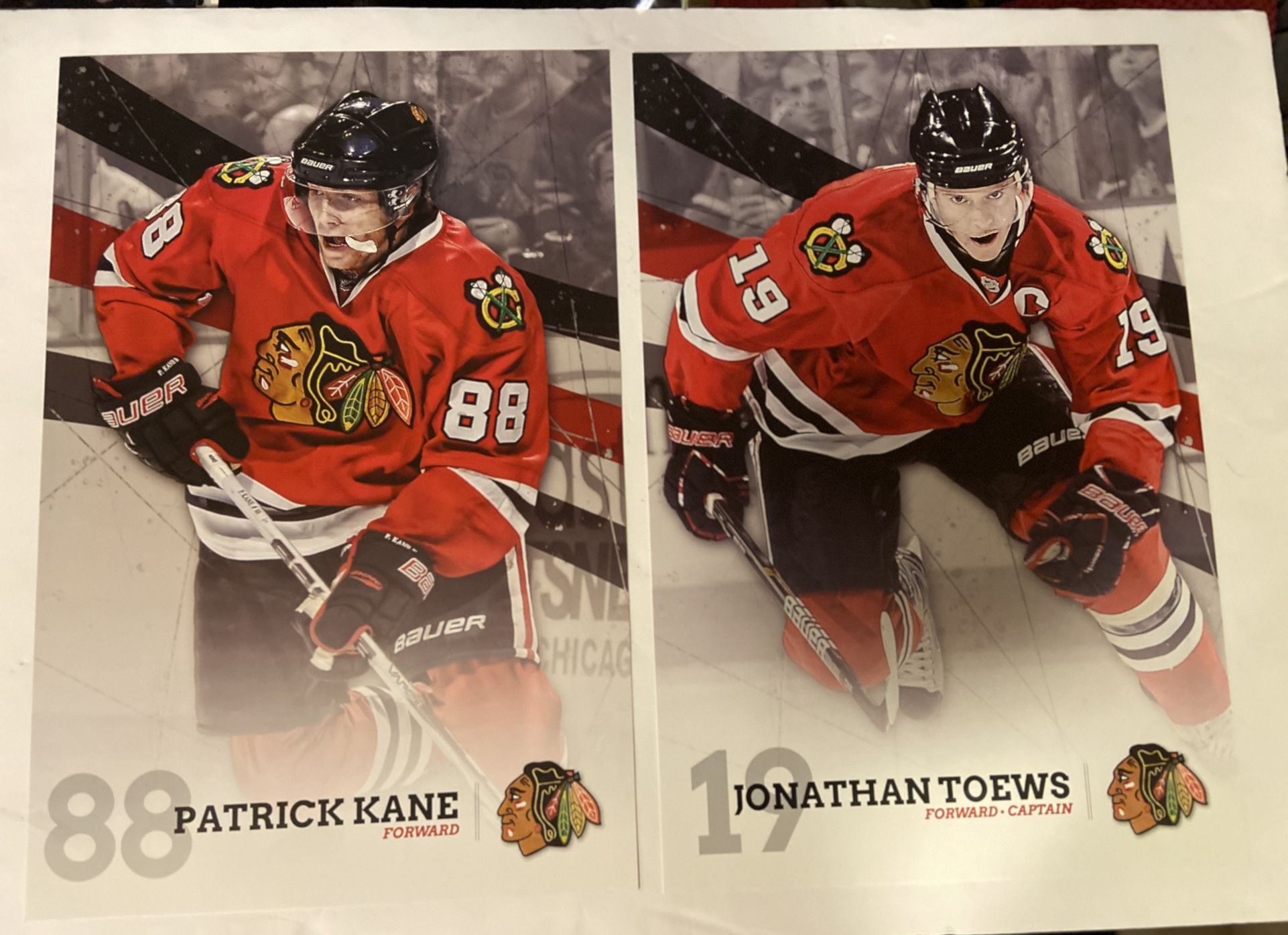 Chicago Blackhawks Poster Lot