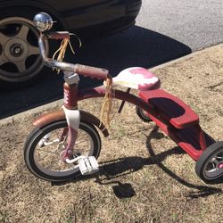 Vintage radio flyer tricycle all metal only $30 from