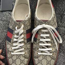 Gucci Ace GG Supreme Red Men’s Size 11