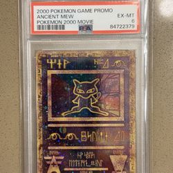 Ancient Mew Pokemon 2000 Movie Promo Card PSA 6. 3 Total Available 