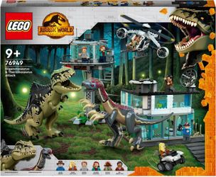 Lego Giganotosaurus & Therizinosaurus Attack