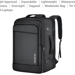 NEW Extra Large Travel Backpack Carry On Luggage Suitcase 40L-50L, Gifts for Men Women