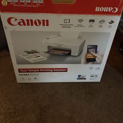 Canon printer with ink