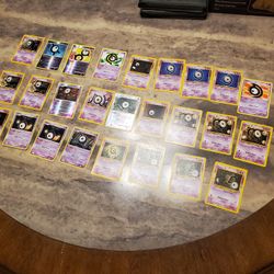 Unknown Pokemon Cards