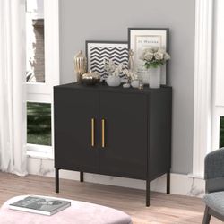 Sideboard Buffet Cabinet Black, Perfect For Home Decor