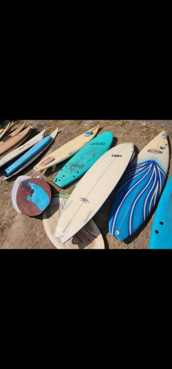 Surfboards, Fins, Wetsuits And Skimboards $5 To $300