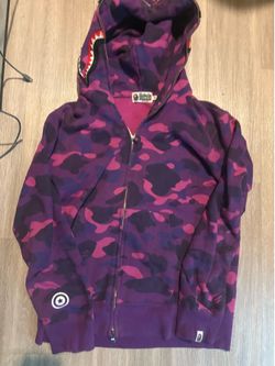 Bape hoodie, purple