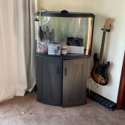 Fish Tank 27 Gallon + accessories