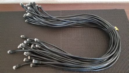 Bundle 24x 3 Foot CAT6 Ethernet RJ45 Cables 