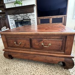 Solid Wood Coffee Table