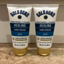 Gold Bond hand cream 3 oz: $3 each