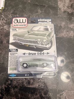 Auto World 1965 Chevy Impala SS 396 ā Willow Green Poly