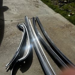 1961 Impala Bubble Top Chrome Moldings