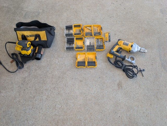 DeWalt Power Tools Like New.